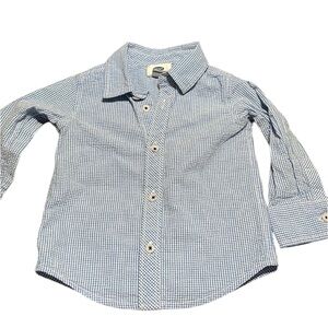 Old Navy Boys Toddler Button Down Long Sleeve 2T